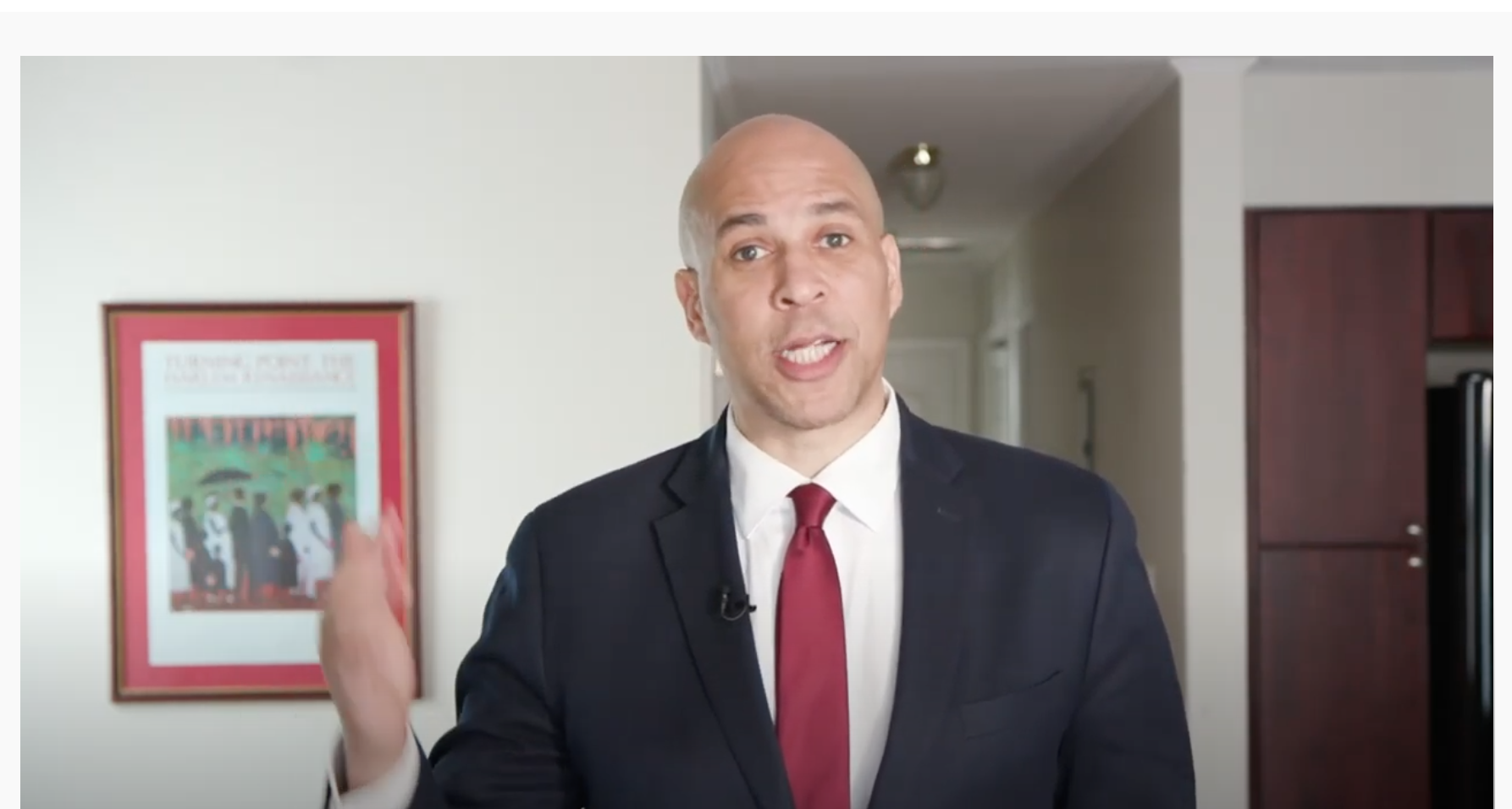 U.S. Sen Cory Booker