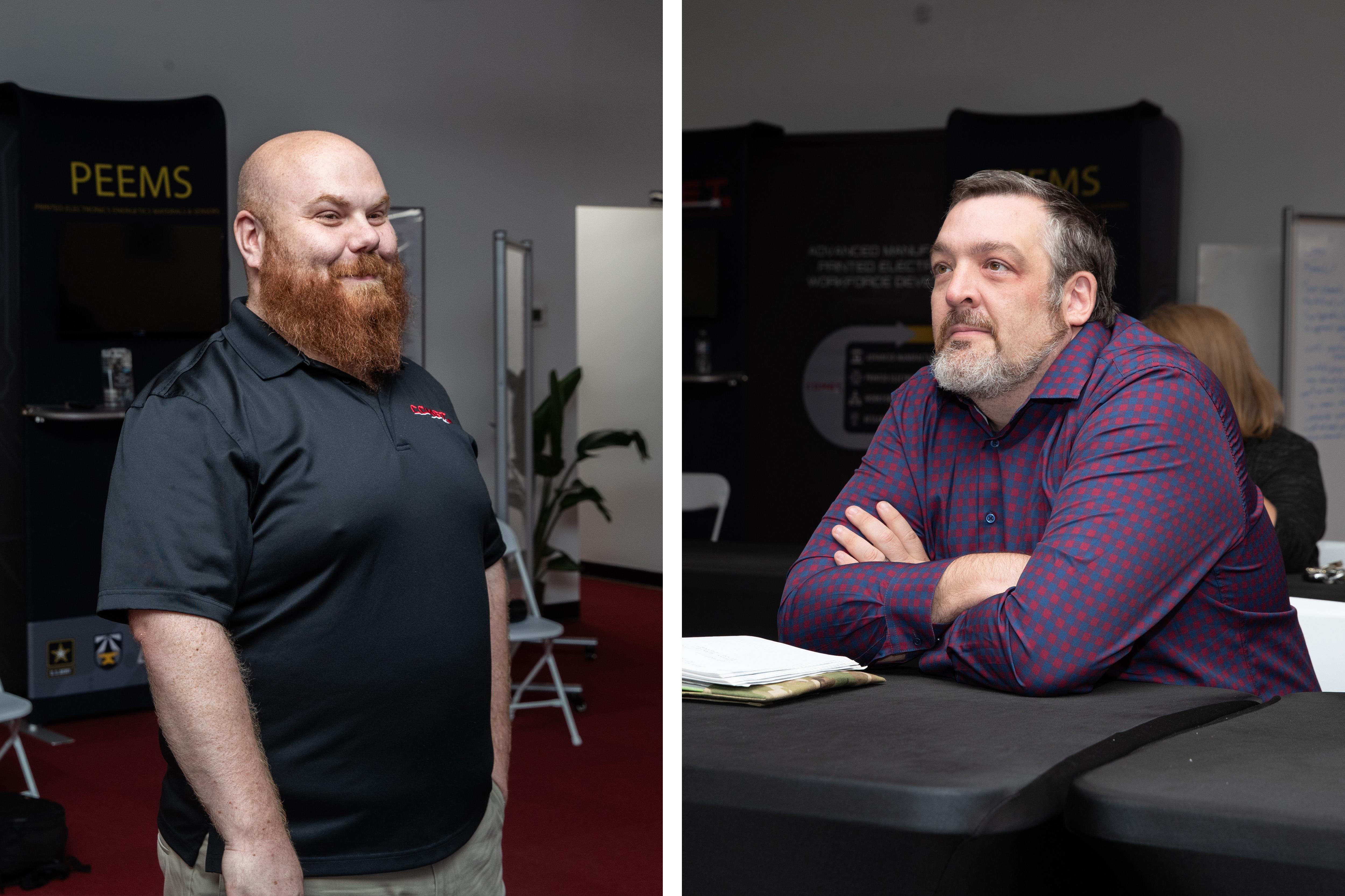 Sam Gatley (left), NJII. James Zunino (right), U.S. Army