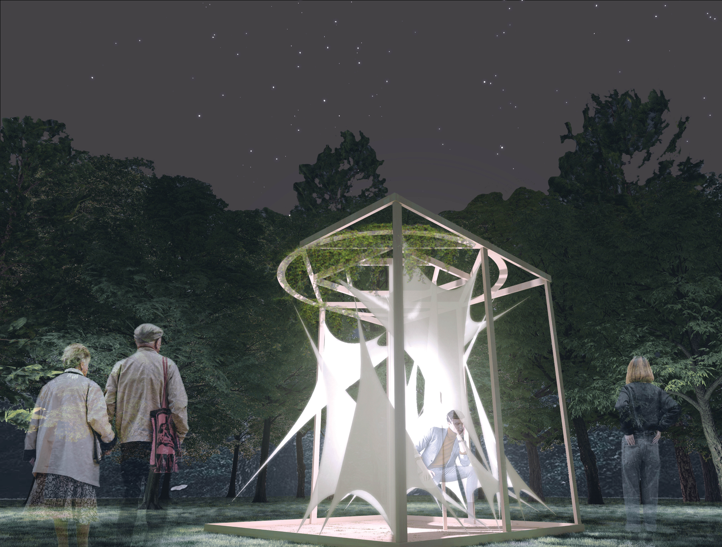 Conceptual rendering of “Celestial Tensility”