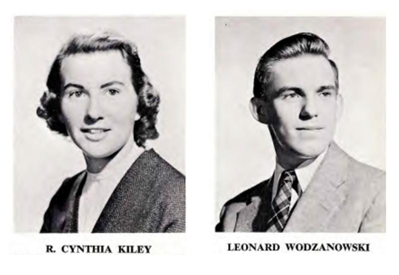 The most senior alumni in the 1955 edition of 'The Nucleus'