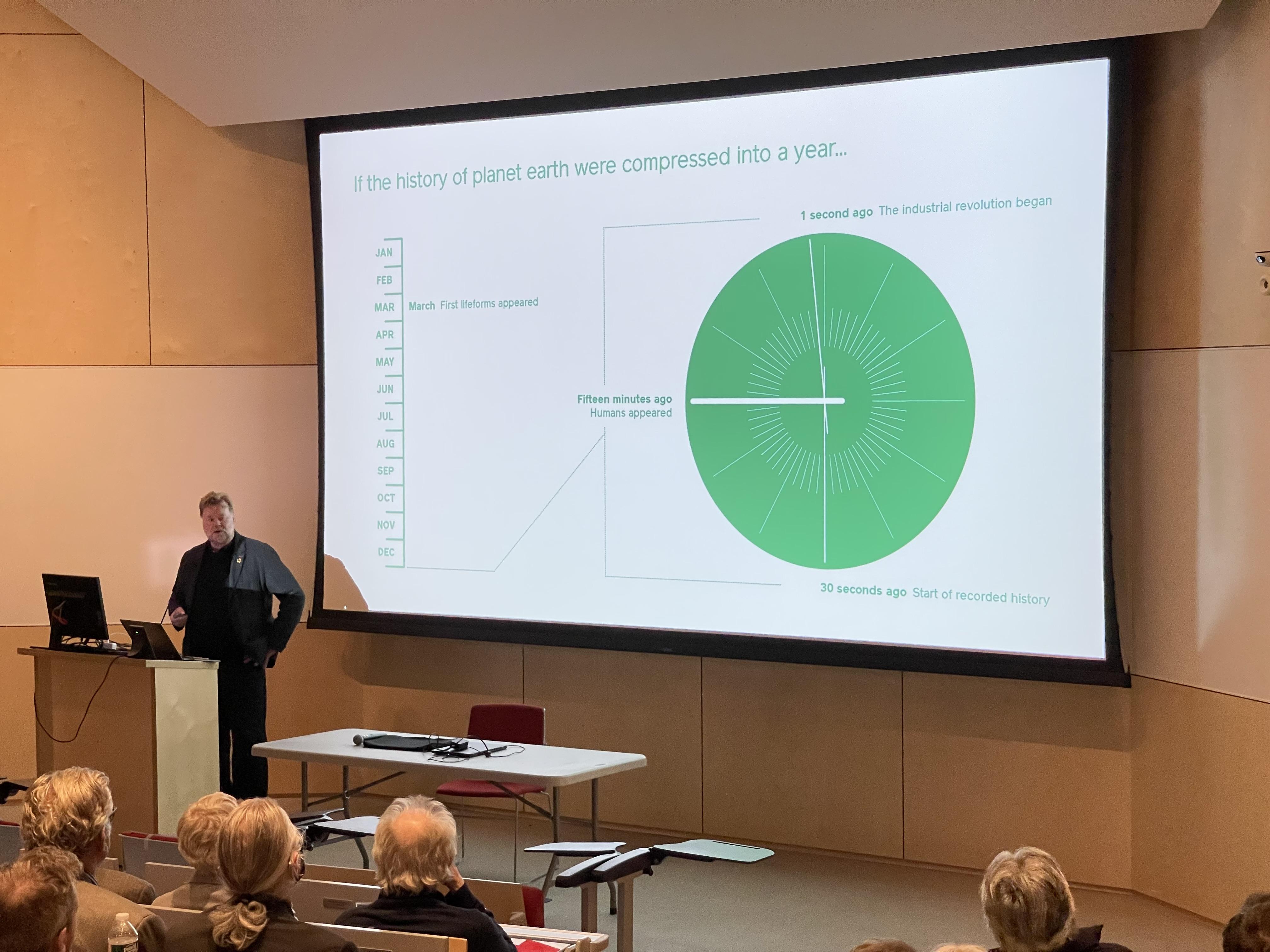 Andrew Whalley OBE, Chairman of Grimshaw at Hillier College