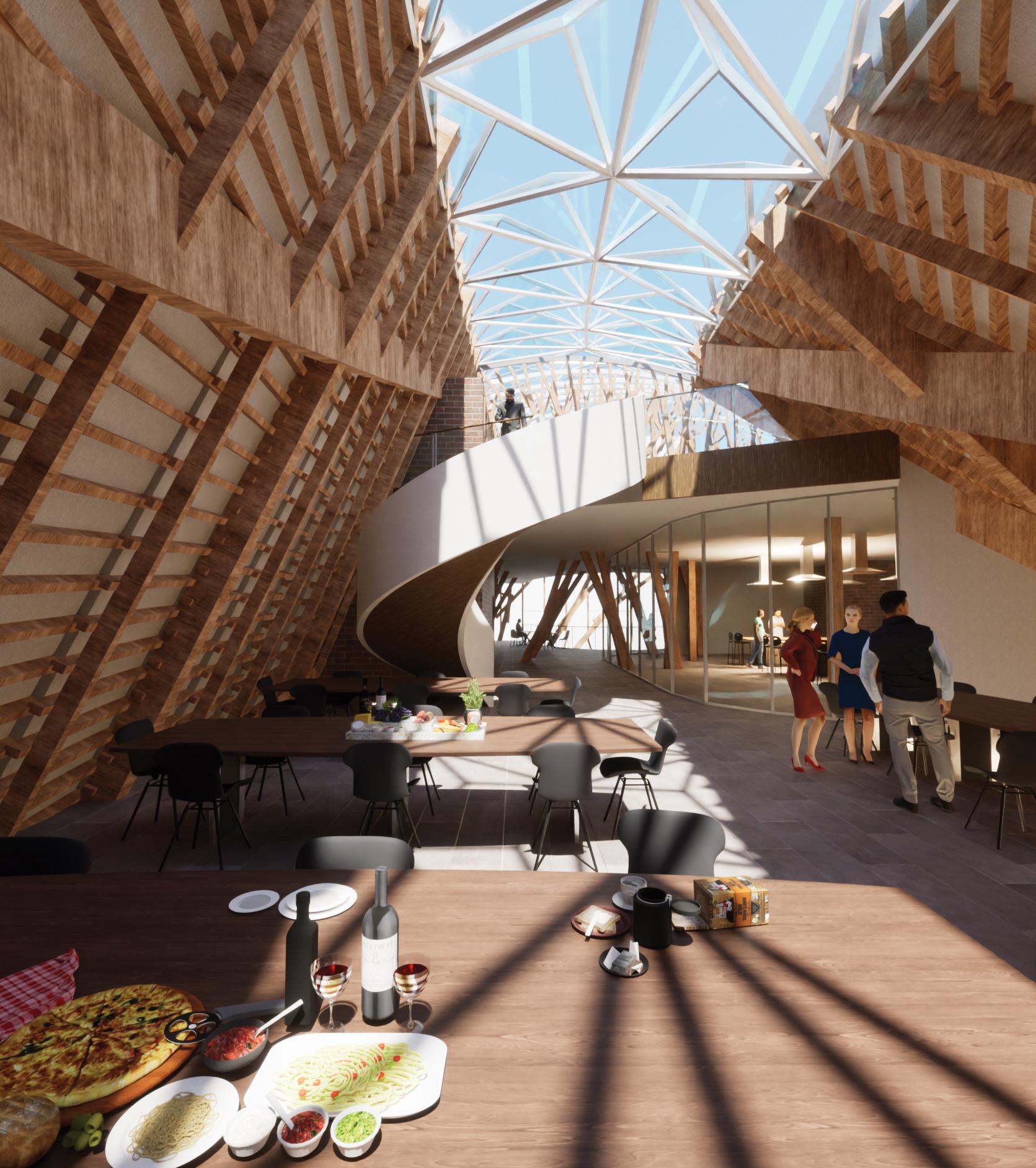 Pine Hill Kitchen by ZhongMing Peter Zhang and Peter Koczarski