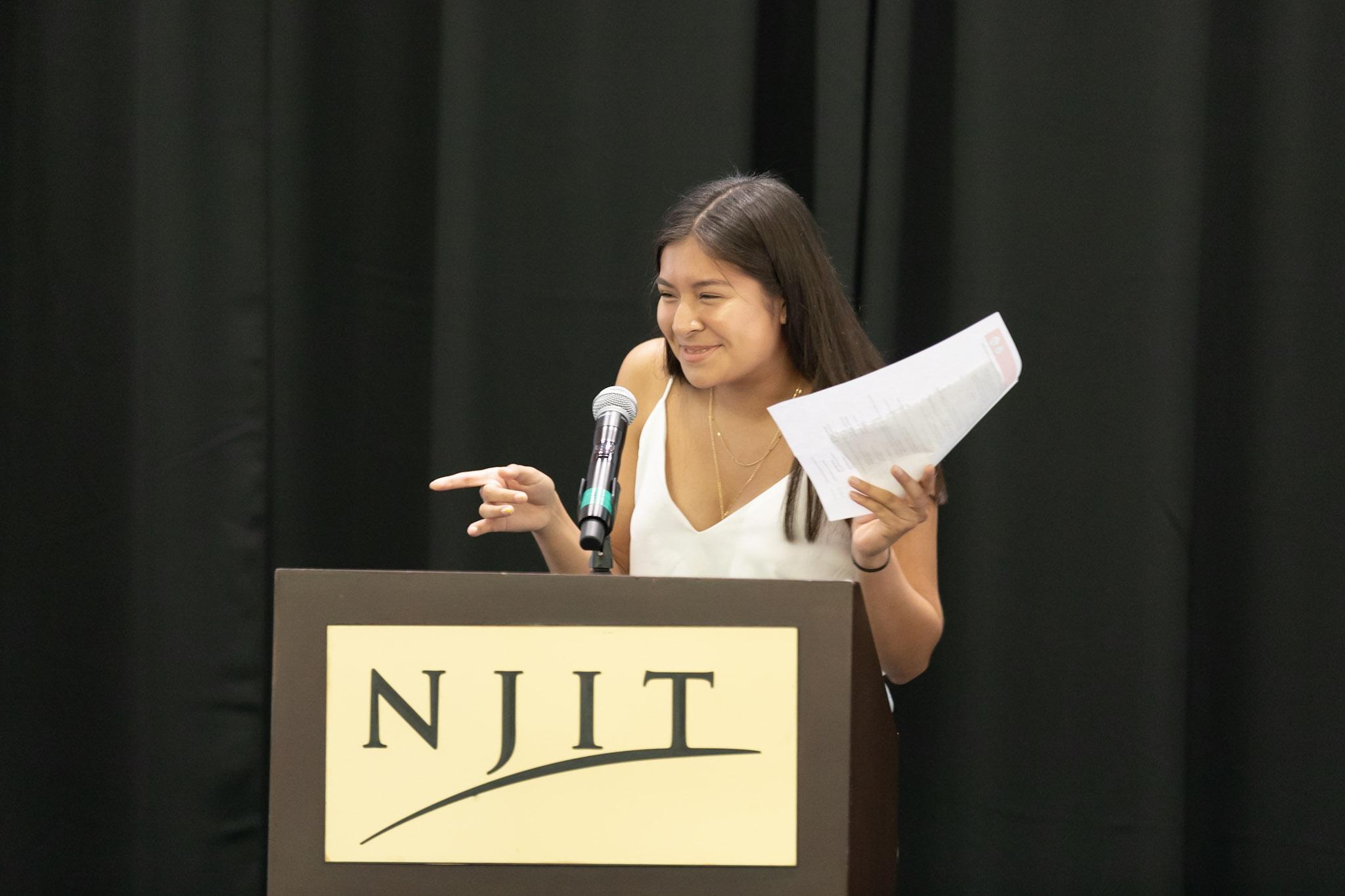 Emely Gomez, Science Park High School: “I’m just really grateful that I was able to meet people that genuinely believe in me.”
