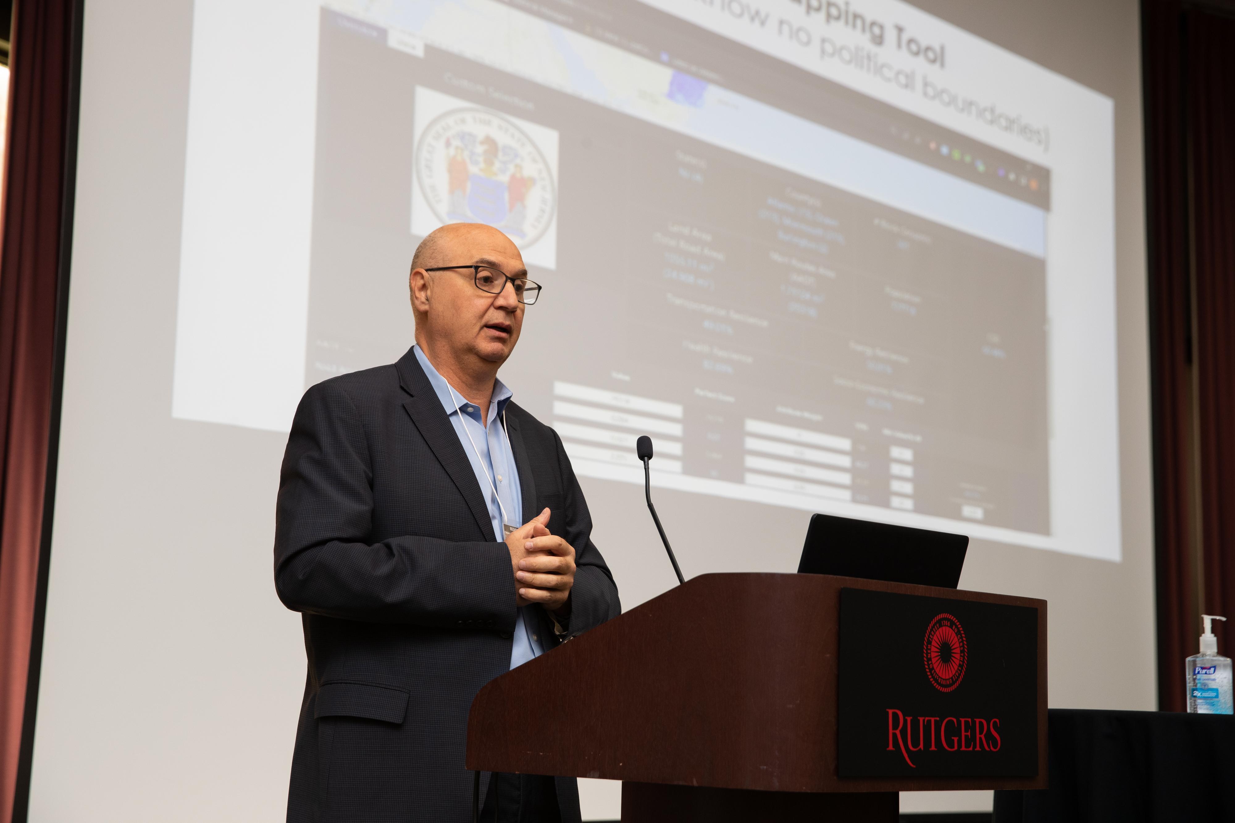 Distinguished professor Michel Boufadel