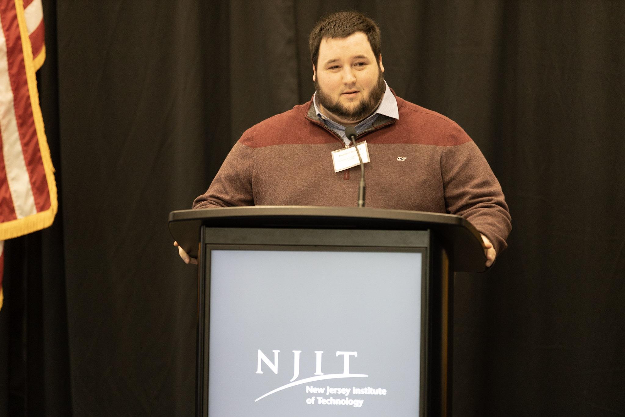Dominic Bosi '22 is majoring in civil engineering. 