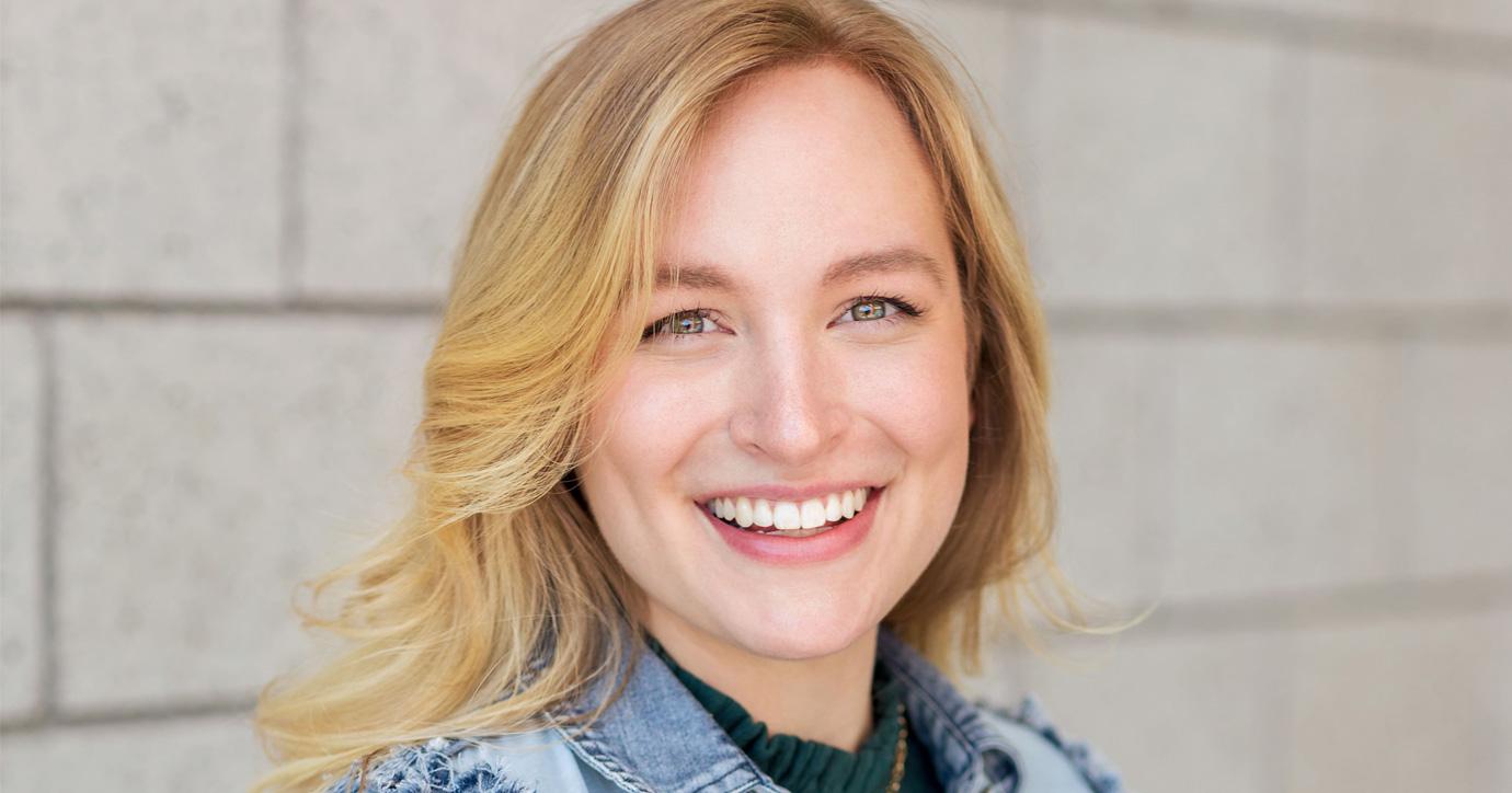 Kaylin Wittmeyer '21 majored in digital design. 