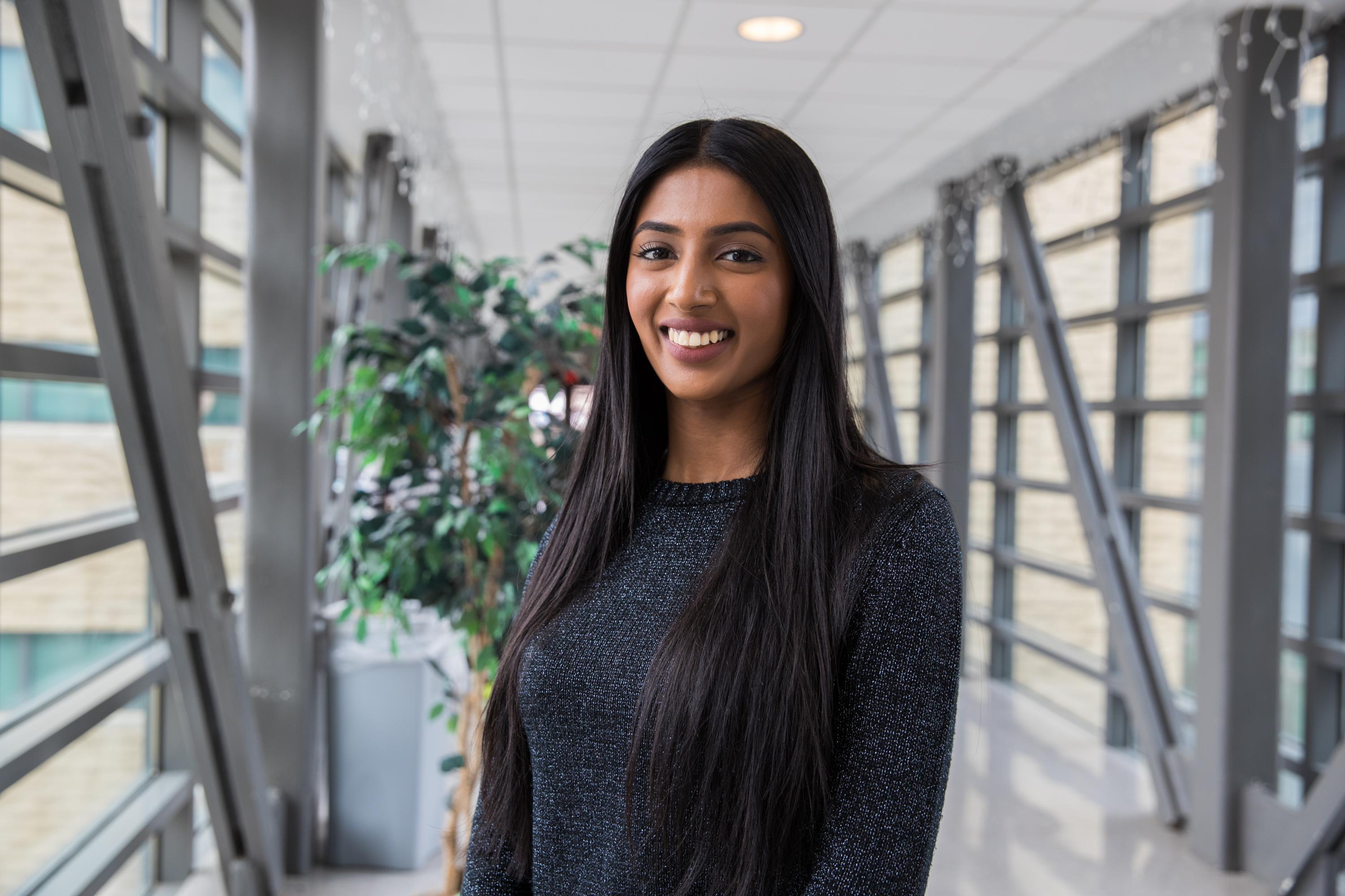 Budhi now works at Avanade and mentors current NJIT students