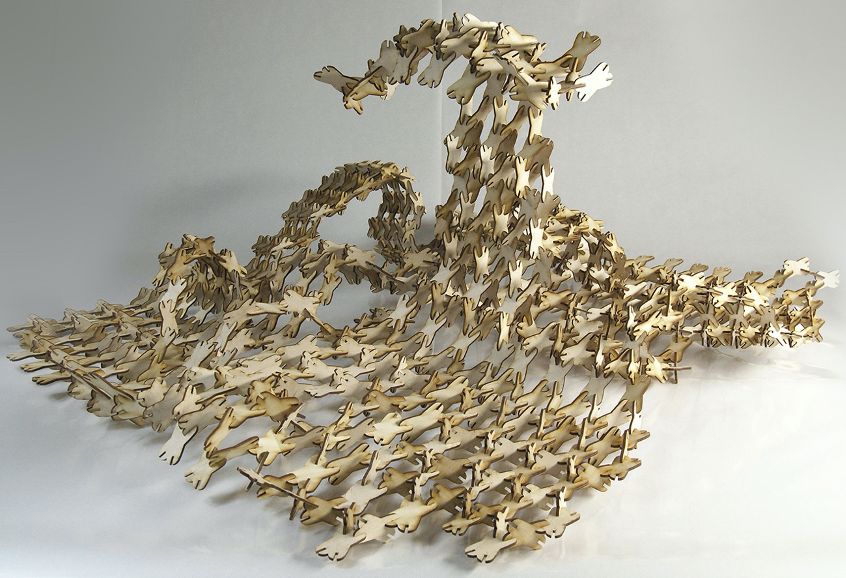 Building skin study model