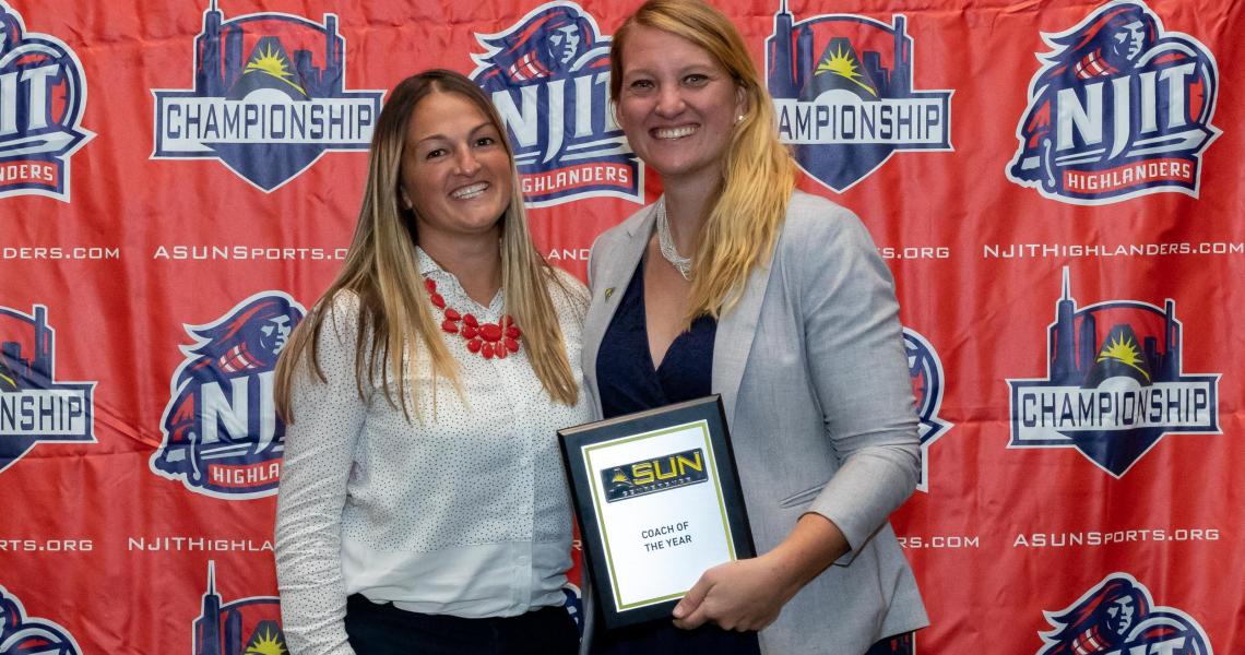 NJIT ASUN Conference Dinner head coach