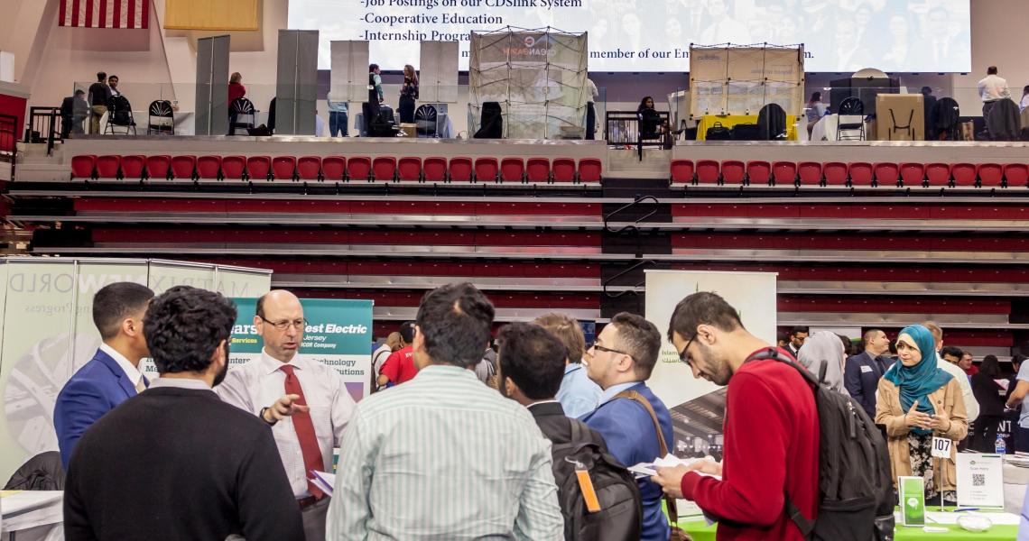 NJIT Career Fair at the Wellness and Events Center