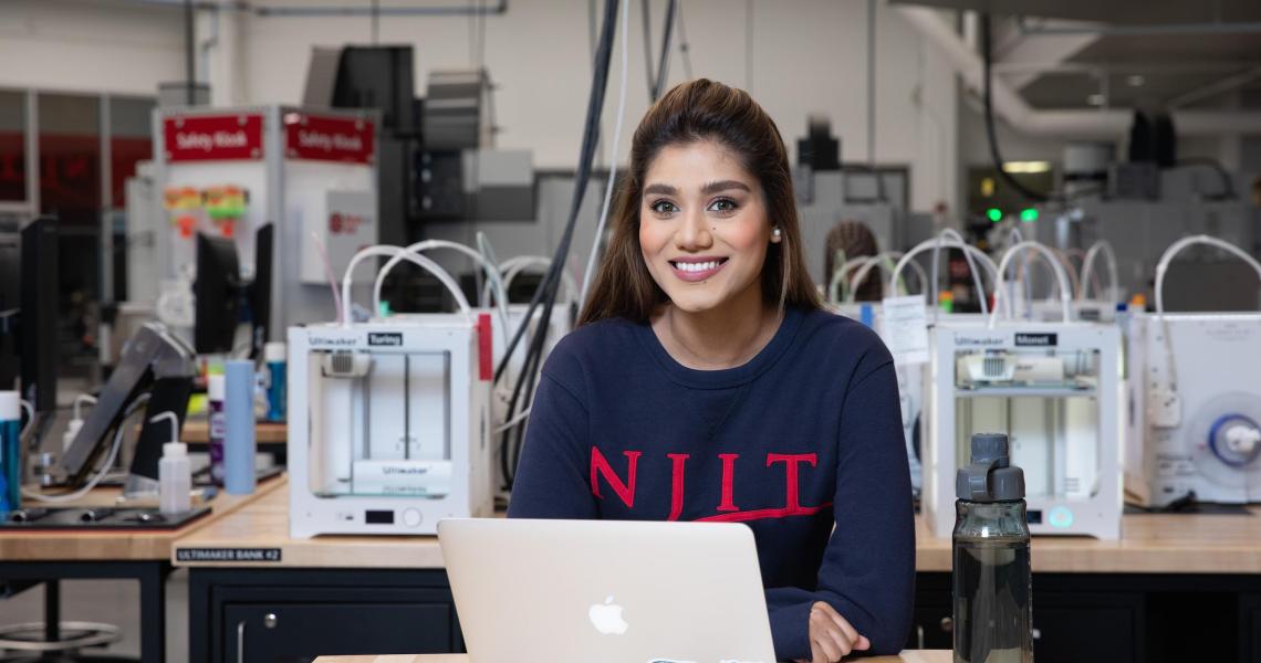 NJIT graduate student