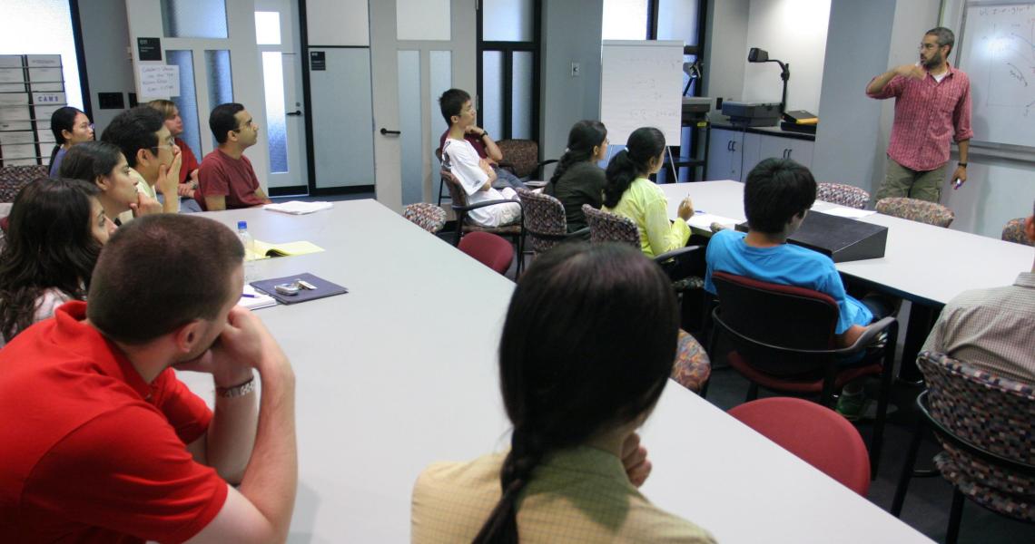 Graduate studies class at NJIT