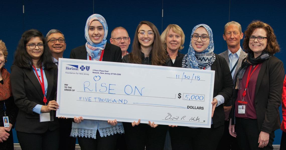 Horizon Health Care Transformation Challenge 1st-place team RiseOn
