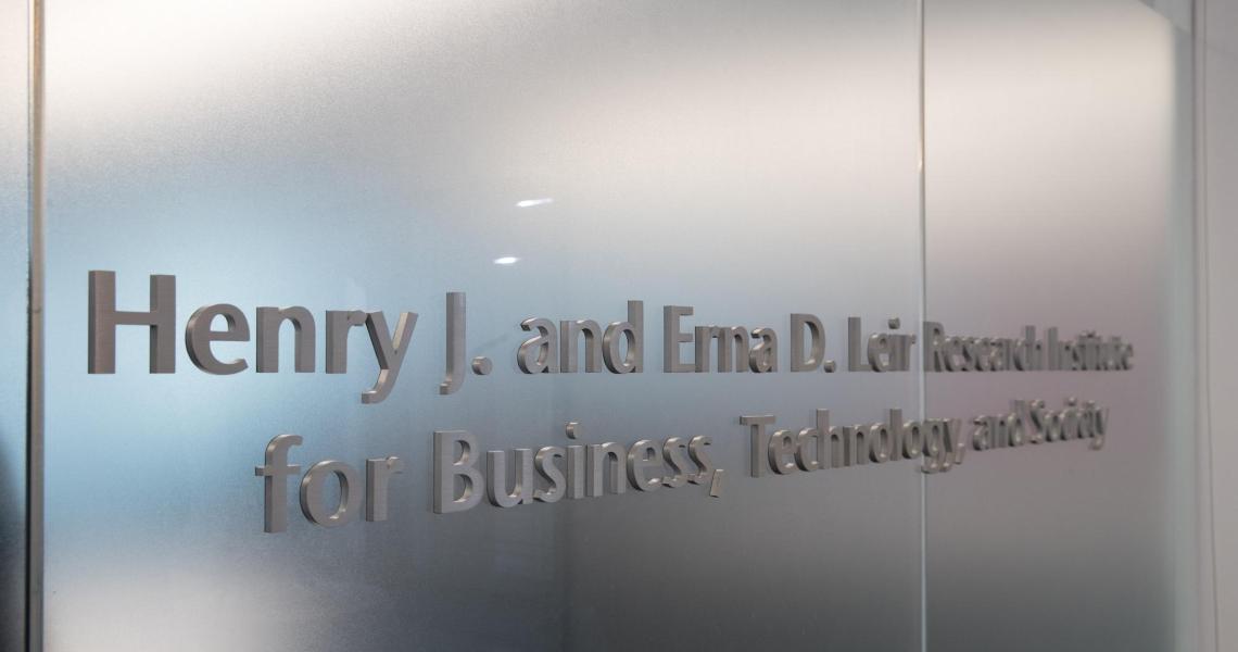 Leir Research Institute at Martin Tuchman School of Management