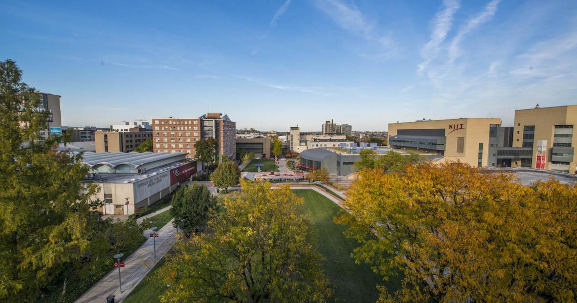 Beautiful Campus of NJIT