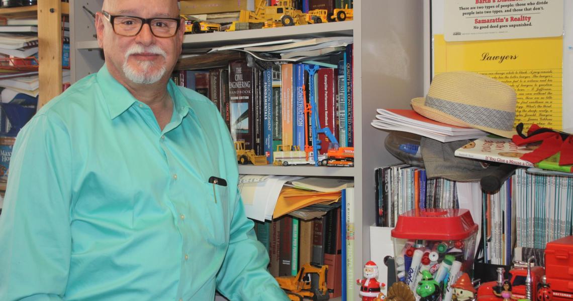 Engineering Technology professor John Wiggins