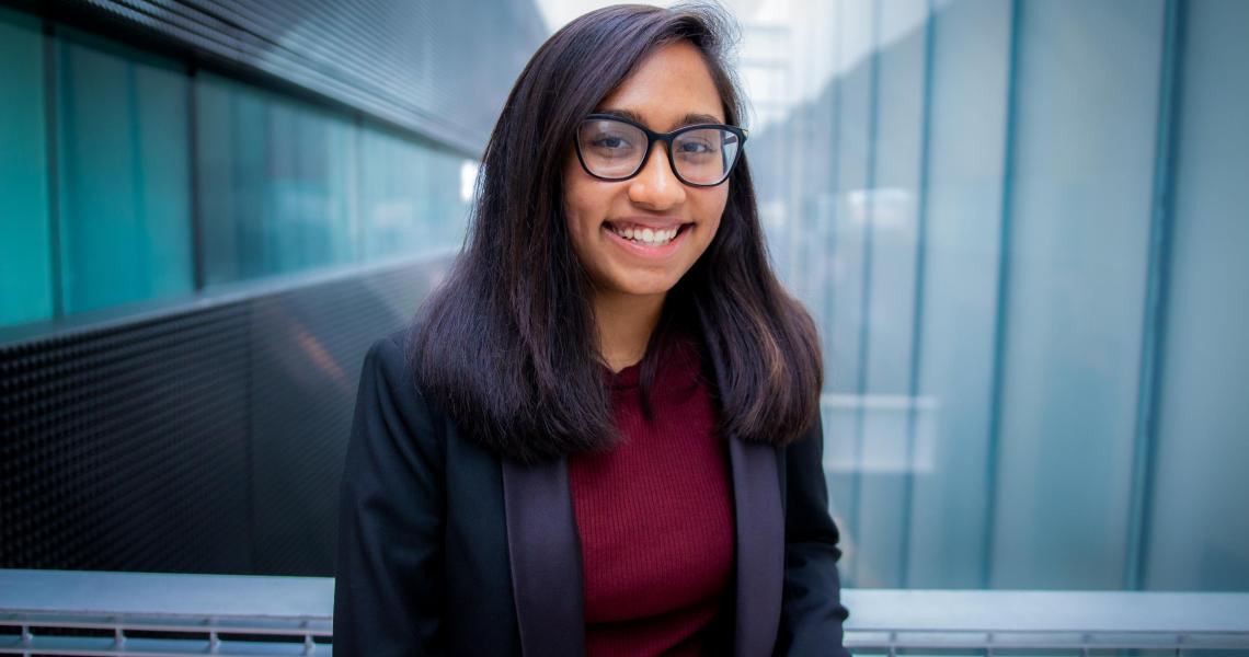 NJIT computer science major Yashee Kothari 
