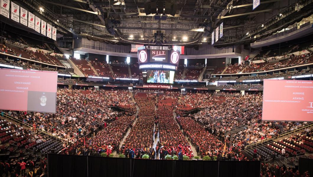 NJIT Commencement Exercises May 15, May 17 and May 18, 2018