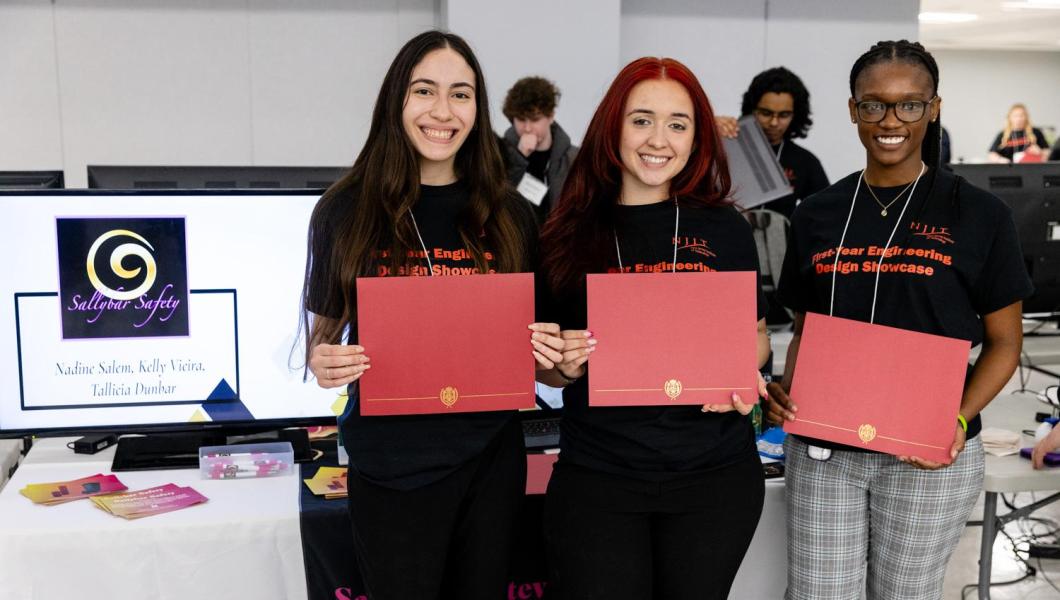 Ingenuity of NJIT's Budding Engineers Spotlighted at NCE Showcase 
