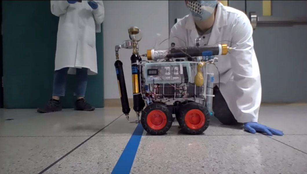 NJIT's Hydrogen-Powered Hy-Lander Wins the Poster Competition in the Chem-E-Car Finals