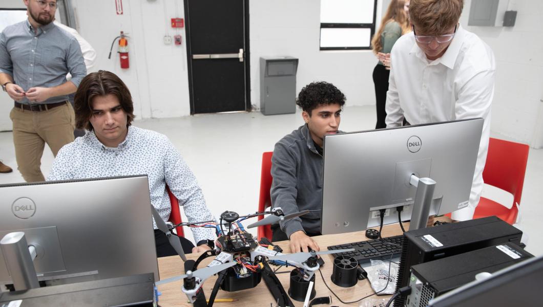Army Supports Summer Interns, Designing New Robots at NJIT Research Center
