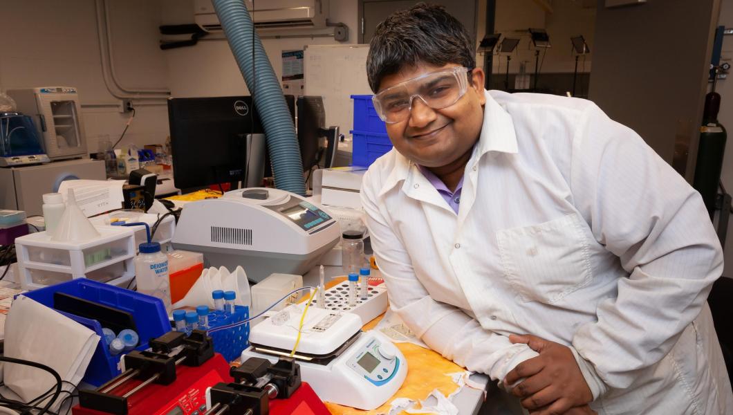 NJIT's Sagnik Basuray is Named a Senior Member of the National Academy of Inventors