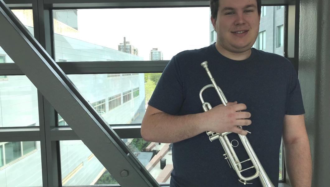 Having Played his Last Taps at NJIT, Clayton Powell Heads to MIT